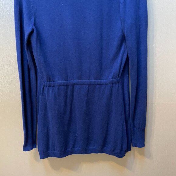 Gap Body Long Sleeve Blue Open Front Cardigan NWT Size XS - Picture 8 of 11